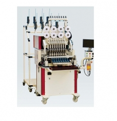 8-ми шпиндельная намоточная и изолировочная машина DSW-4208P-TP